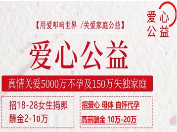 东城捐卵助孕生子 爱心志愿者招募